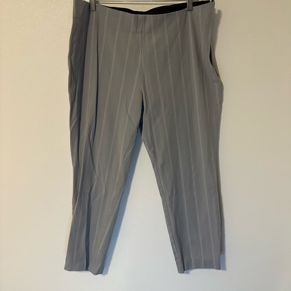 A New Day Gray Pinstripe Trousers